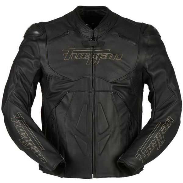 Leather Jackets Furygan Moto Jacket Leather Ghost Black/Brown