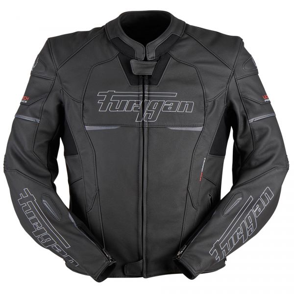 Leather Jackets Furygan Leather Moto Jacket Nitros Black/White