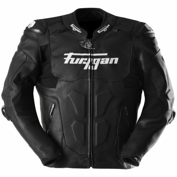  Furygan Geaca Moto Piele Raptor Evo 3 Black/White 6034-143