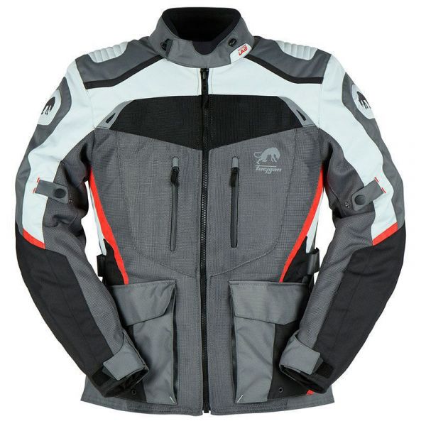 Geci Moto Textil Furygan Geaca Moto Textila Apalaches Vented 2 In 1 Black/Grey/Red 2022