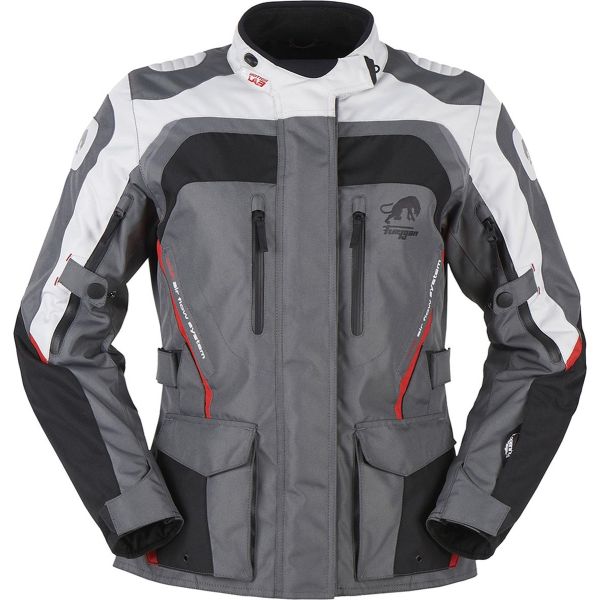  Furygan Textile Moto Jackets Apalaches Lady Black-Grey-Red 6412-132