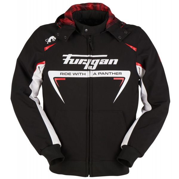 Furygan Geaca Moto Textila Sektor Roadster Black/White/Red 2022
