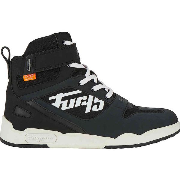 Short boots Furygan Moto Boots Get Down Black/White