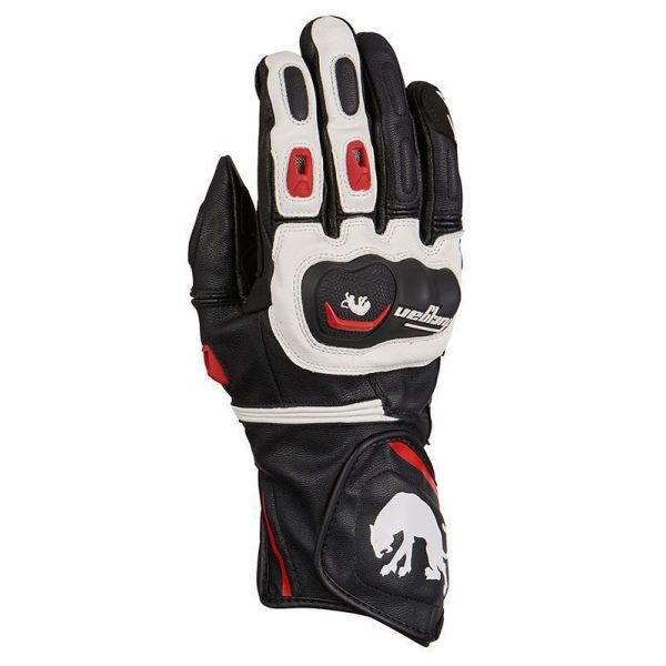 Gloves Racing Furygan 4495-169 Gloves Higgins Red/Black/White