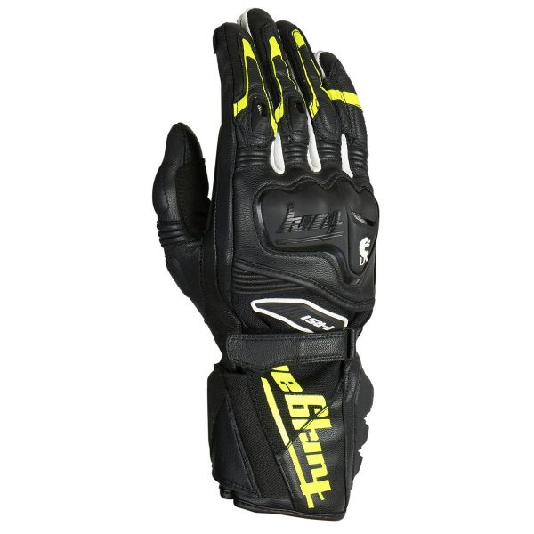  Furygan 4545-1048 Gloves F-RS1 Black-Fluor Yellow-White