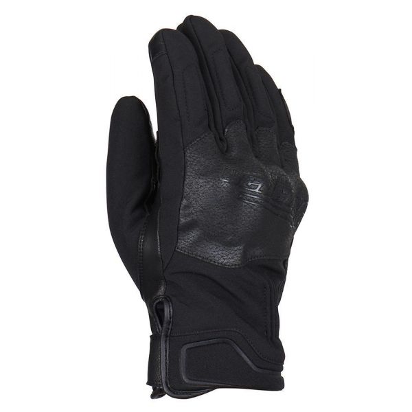 Gloves Racing Furygan Moto Gloves Textile/Leather Charly D3O Black
