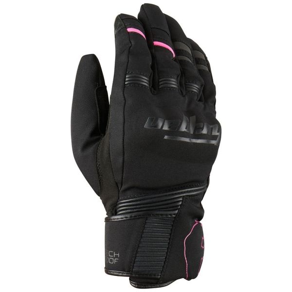 Gloves Womens Furygan Textile/Leather Moto Gloves Ares Evo Lady Black 4535-1