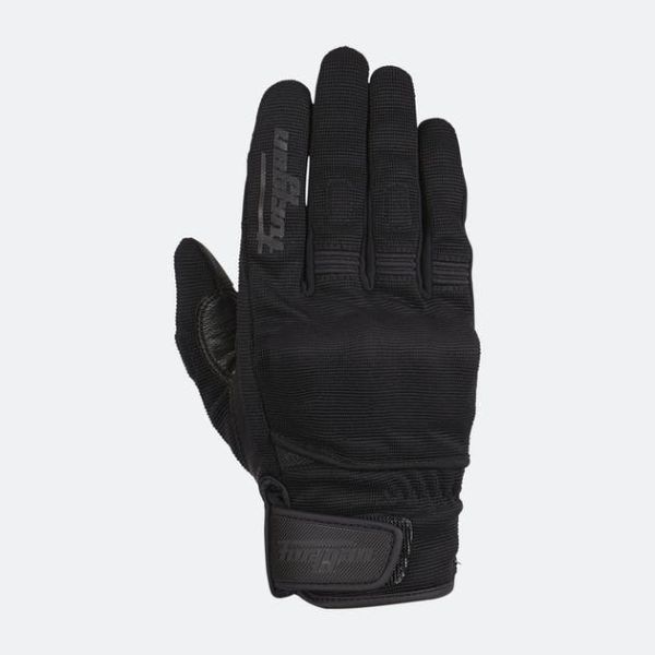 Gloves Racing Furygan Textile/Leather Moto Gloves Jet All Season D30 Black 4531-1
