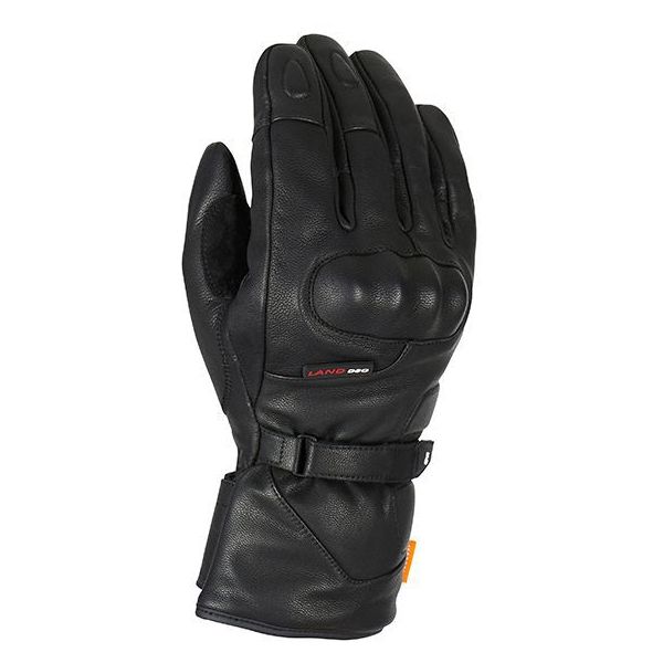 Gloves Touring Furygan Textile/Leather Moto Gloves Land DK D3O Black 4573-1