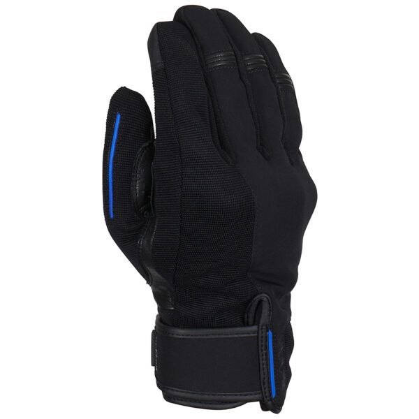Gloves Touring Furygan Textile/Leather Moto Gloves YAKURU D3O Black 4572-1