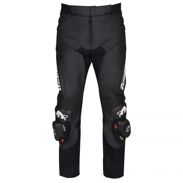  Furygan Leather Moto Pants Raptor Evo Black/White