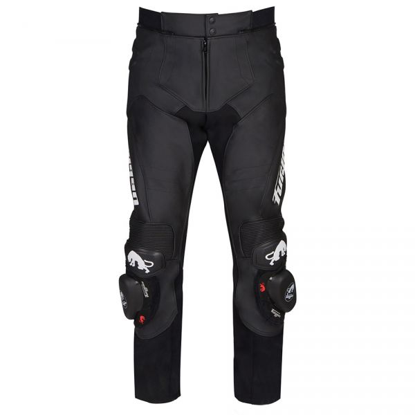  Furygan Pantaloni Moto Piele Raptor Evo Black/White