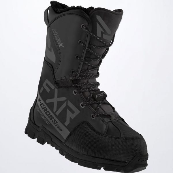  FXR Bocanci Snowmobil X-Cross Pro Speed Black Ops