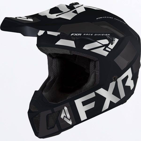  FXR Casca Enduro/Snowmobil Clutch EVO LE Black/Silver
