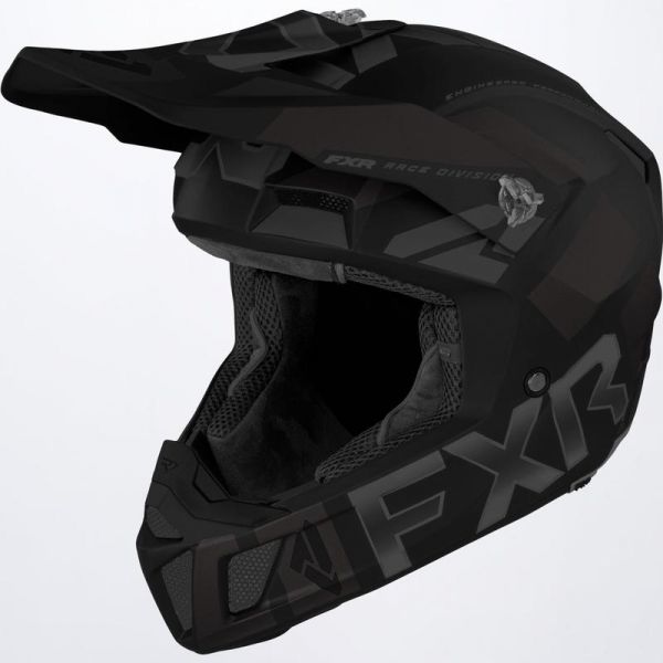 Helmets MX-Enduro FXR Snow Helmet Clutch Evo Black Ops