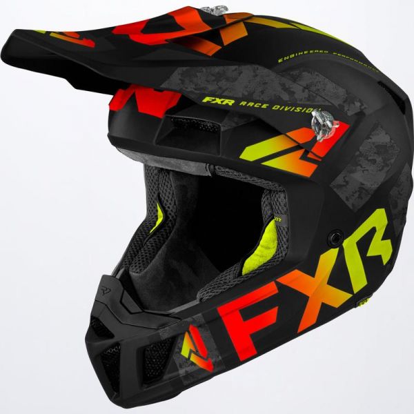  FXR Casca Moto Enduro Clutch Evo LE Inferno