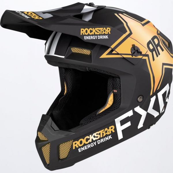 Helmets MX-Enduro FXR Snow Helmet Clutch Rockstar