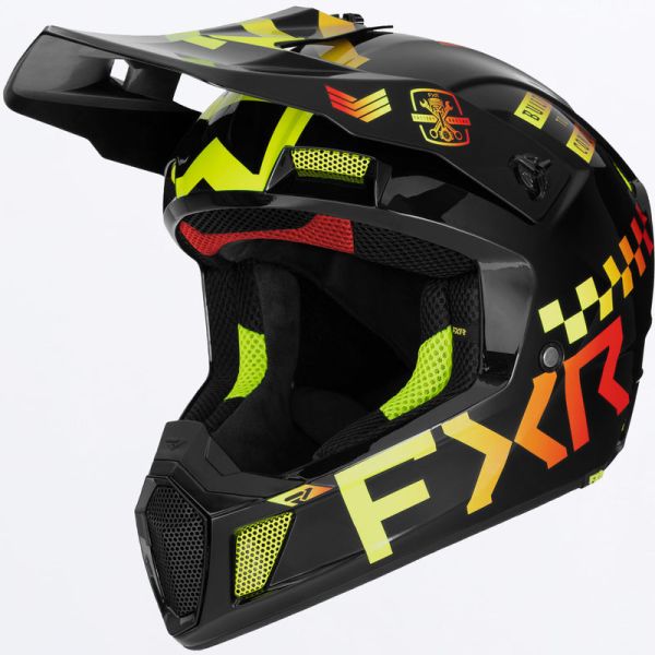 Helmets FXR Snowmobil/Enduro/ATV Clutch Gladiator Helmet Ignition 24