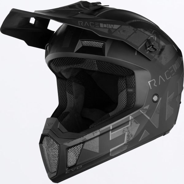  FXR Snowmobil/Enduro/ATV Clutch Stealth Helmet Black Ops 24