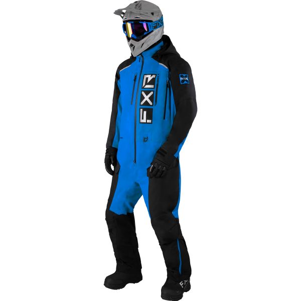 Monosuits Snowmobiles FXR M Recruit F.A.S.T. Ins Monosuit Black/Blue