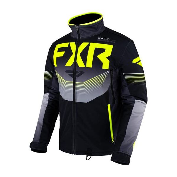 Jackets Enduro FXR Cold Cross RR Jacket Black/Char/Hi Vis 2021 