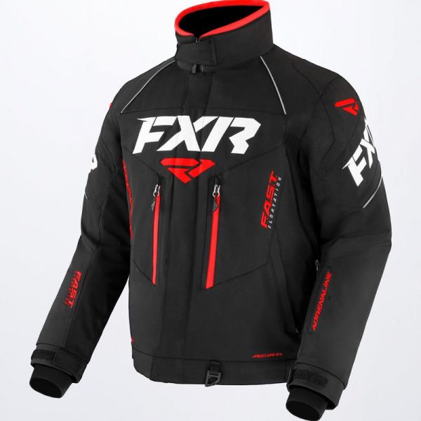  FXR Snowmobil Jacket Adrenaline Black/Red