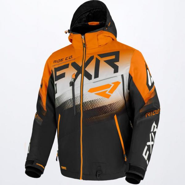 Jackets FXR Snowmobil Jacket Boost FX Black/Orange/White