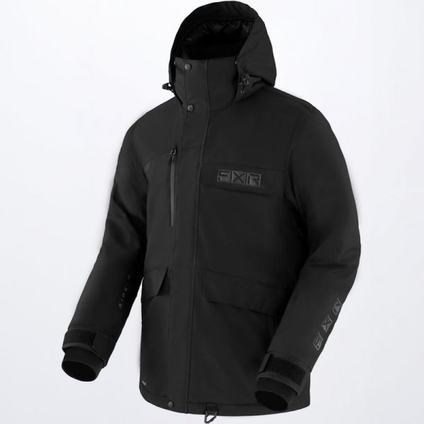  FXR Snowmobil Jacket Chute Black