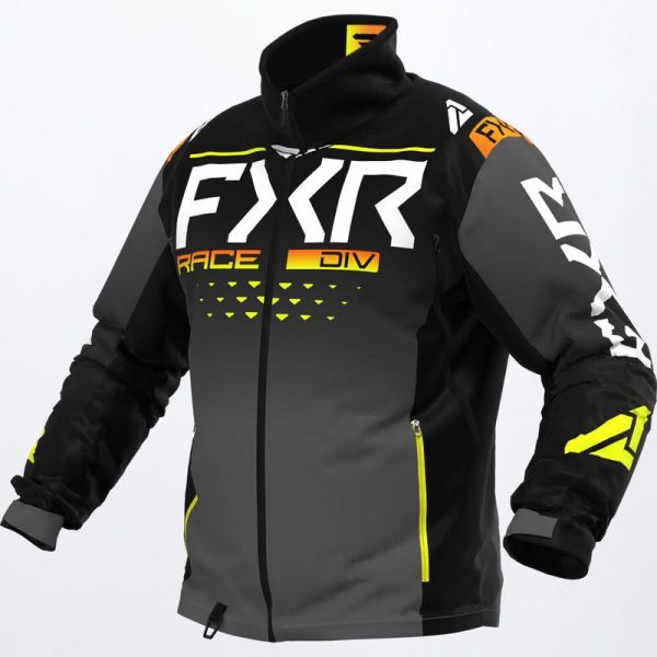  FXR Geaca Snowmobil Cold Cross RR Black/Char/Inferno