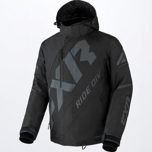  FXR Snowmobil Jacket CX Black Ops