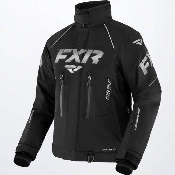  FXR Women Snowmobil Jacket Adrenaline Black/Silver
