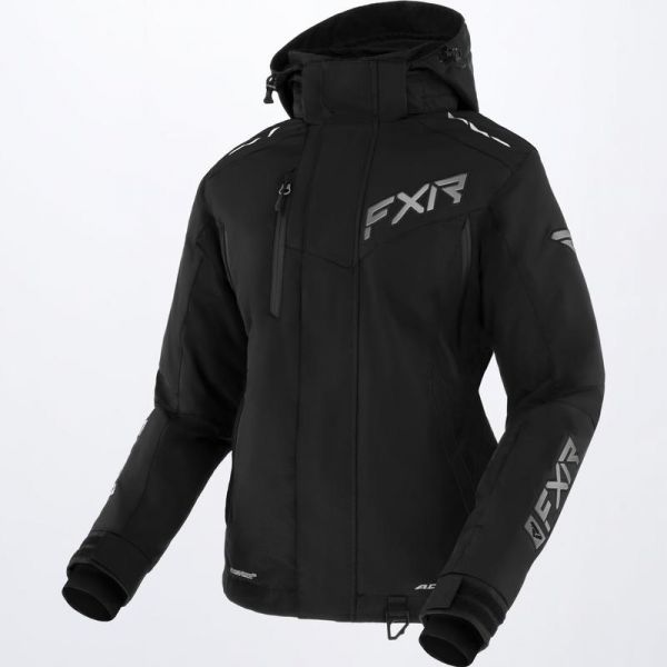  FXR Women Snowmobil Jacket Edge Black/Silver