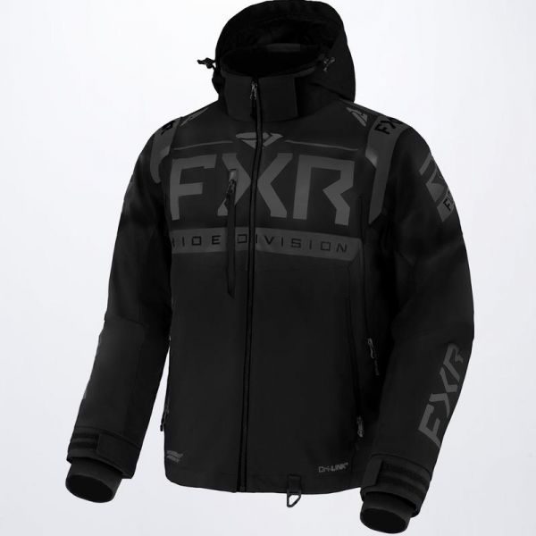 Jackets FXR Snowmobil Jacket Helium X Black Ops