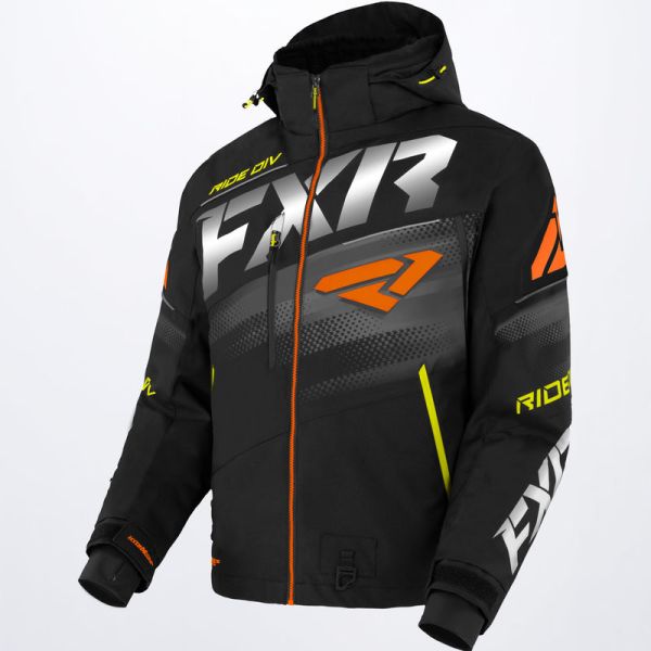 Jackets FXR M Boost FX 2-in-1 Jacket Black/HiVis/Orange 
