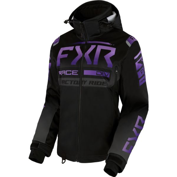  FXR Geaca Snowmobil Dama RRX Black/Purple Fade