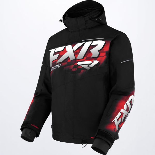  FXR M Fuel Jacket Black/Red 