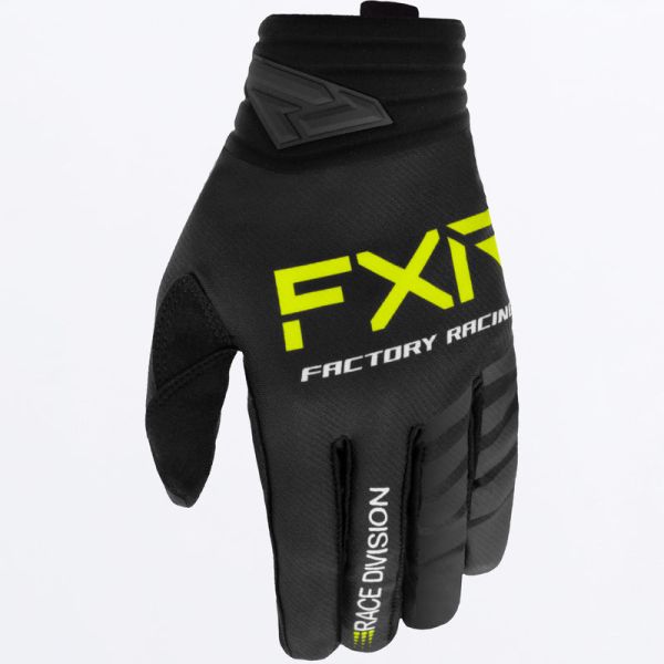 Gloves MX-Enduro FXR Enduro Gloves Prime Black/Hi-Vis 23
