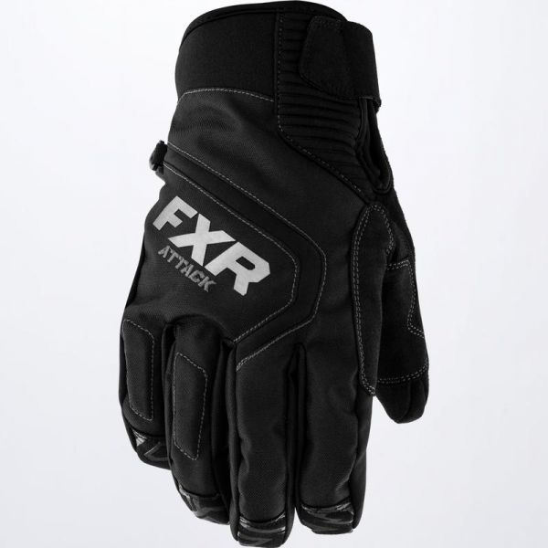 Gloves FXR Attack Lite Snowmobil Gloves Black