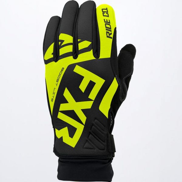  FXR Boost Lite Snowmobil Gloves HI-Vis
