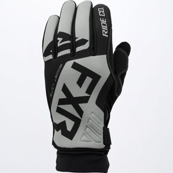  FXR Boost Lite Snowmobil Gloves Steel