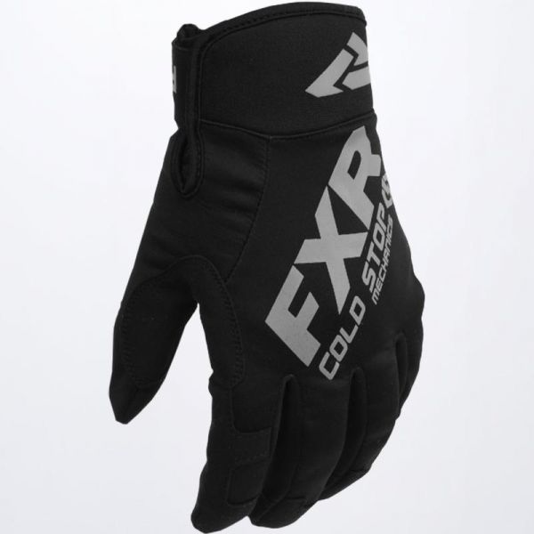  FXR Snowmobil Cold Stop Snowechanics Black Gloves
