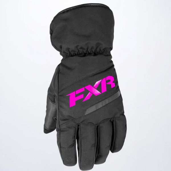 FXR Youth Octane Glove Black/Fuchsia