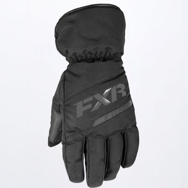 Kids Gloves FXR Youth Snowmobil  Octane Glove Black