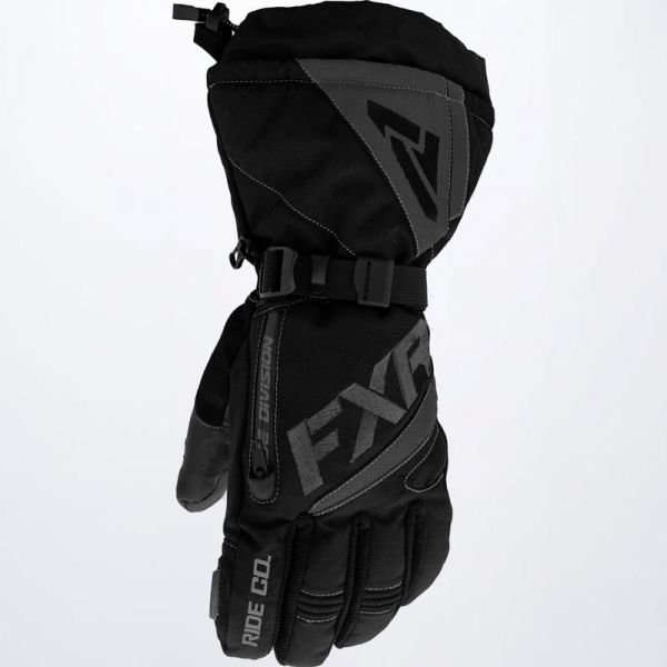 Gloves FXR Fusion Women Snowmobil Gloves Black/Charcoal