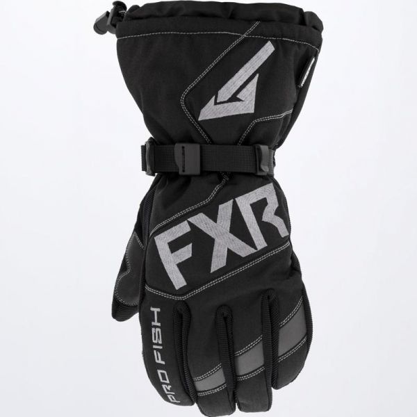  FXR Excursion Pro Fish Snowmobil Gloves Black