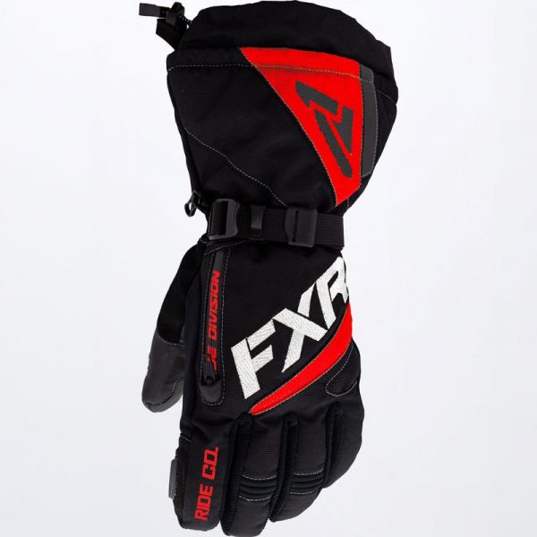 Gloves FXR Fuel Snowmobil Gloves Black/Red