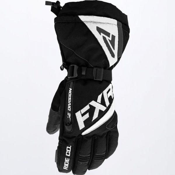 Gloves FXR Fuel Snowmobil Gloves Black/White