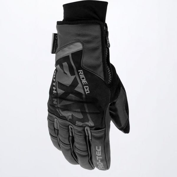 FXR Manusi Snowmobil Pro-Tec Leather Black