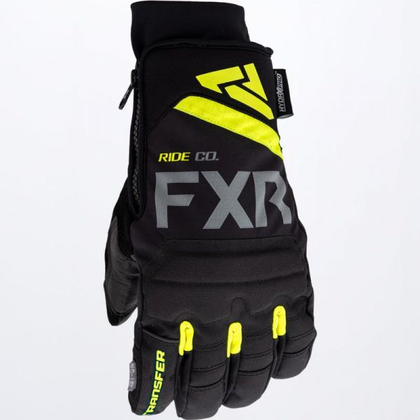  FXR Manusi Snowmobil Transfer Short Cuff Black/Hi Vis