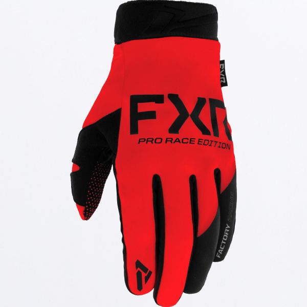 Gloves FXR Cold Cross Lite Snowmobil Glove Red/Black 